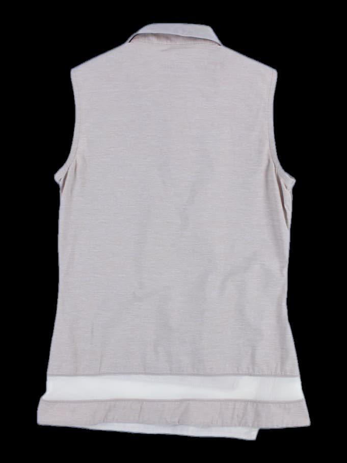 민소매 카라 티