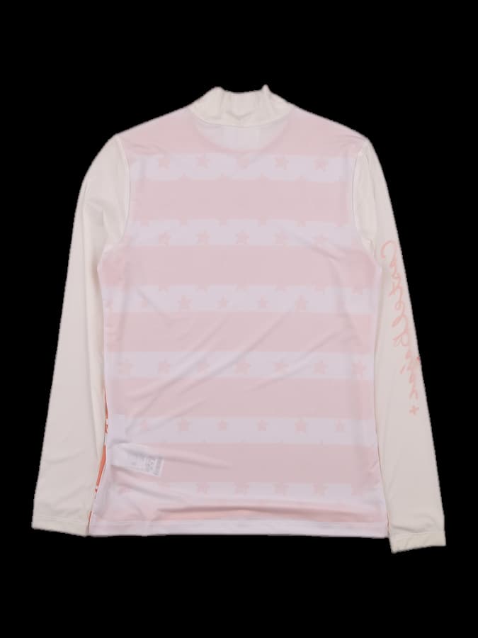 하이넥 프린팅 티셔츠