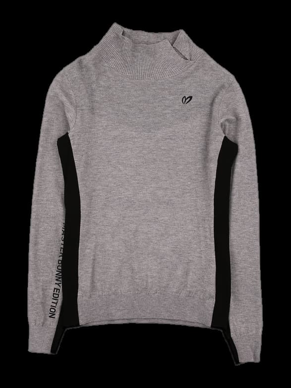 언발란스 카라 니트 