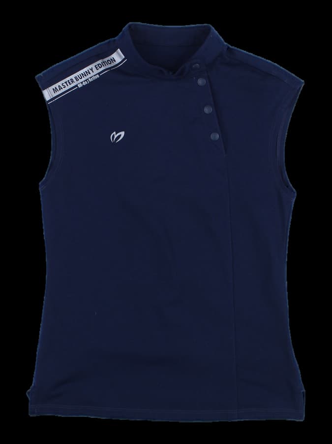 차이나 넥 민소매 티