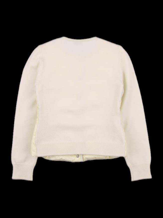 [키즈] 패딩 니트 가디건