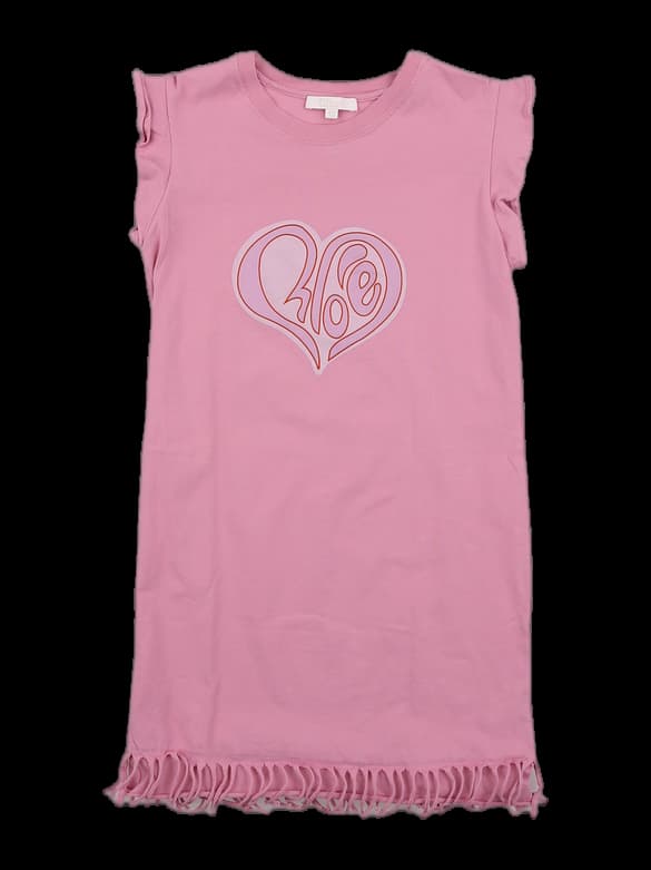 [키즈] 민소매 프린지 밑단 원피스