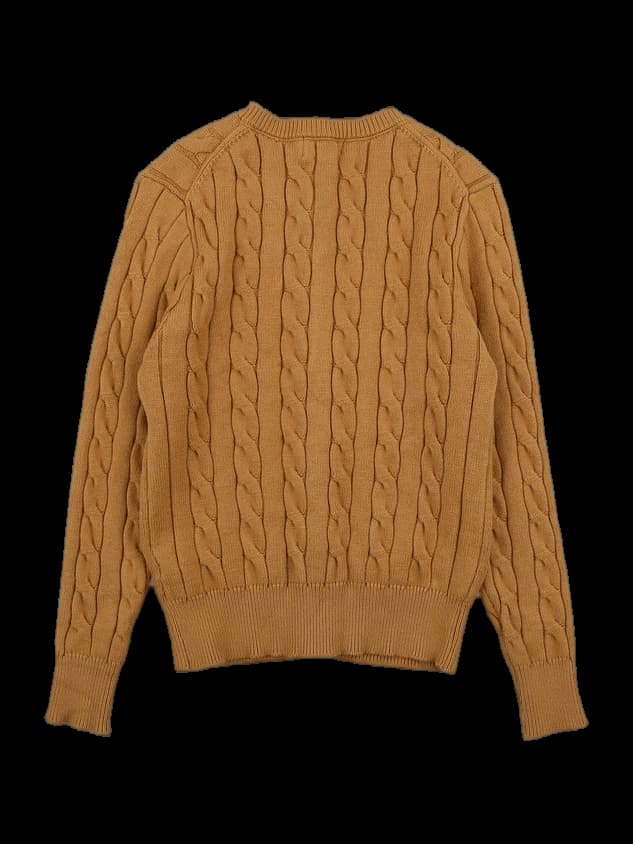 꽈배기 니트 가디건