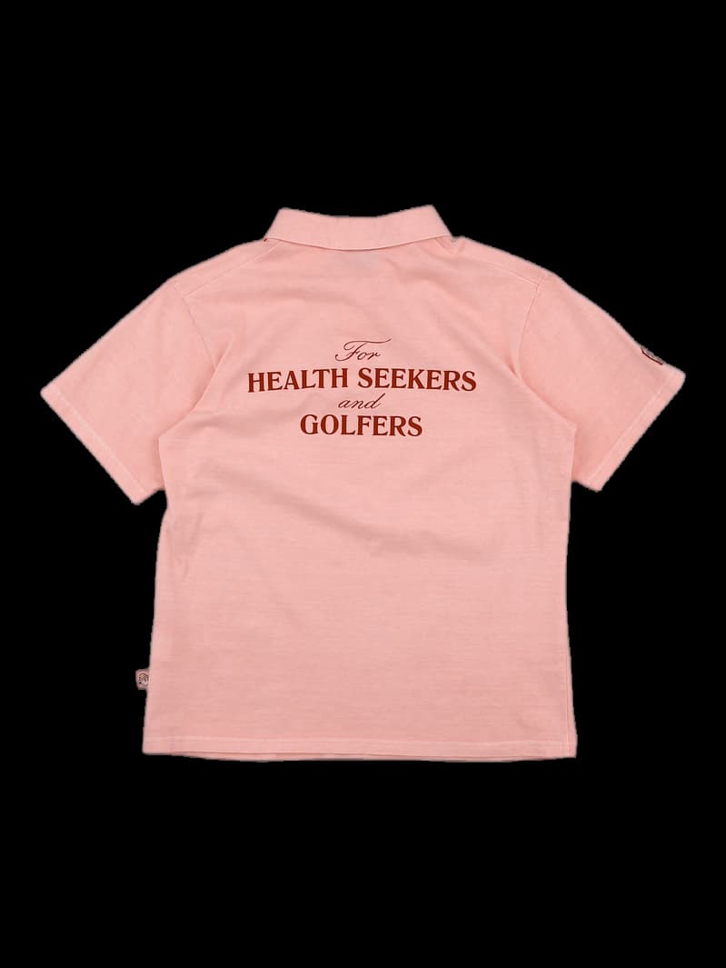 로고 반팔 카라티