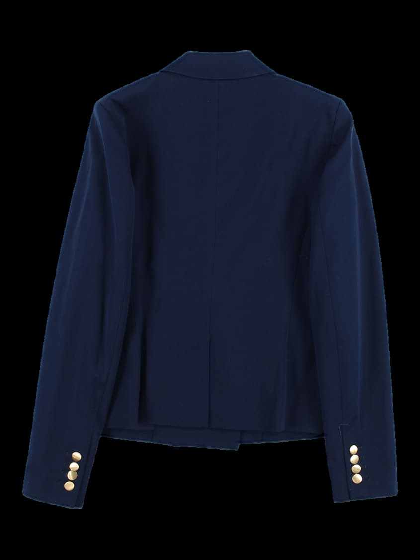 더블 버튼 카라 자켓