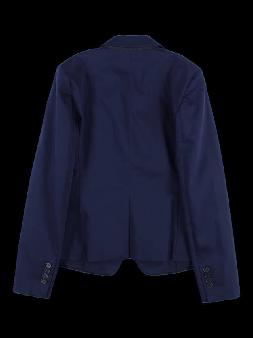 원버튼 카라 자켓