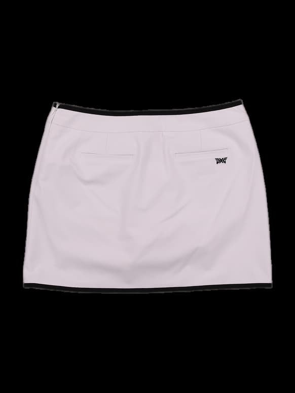 버튼 골프 스커트