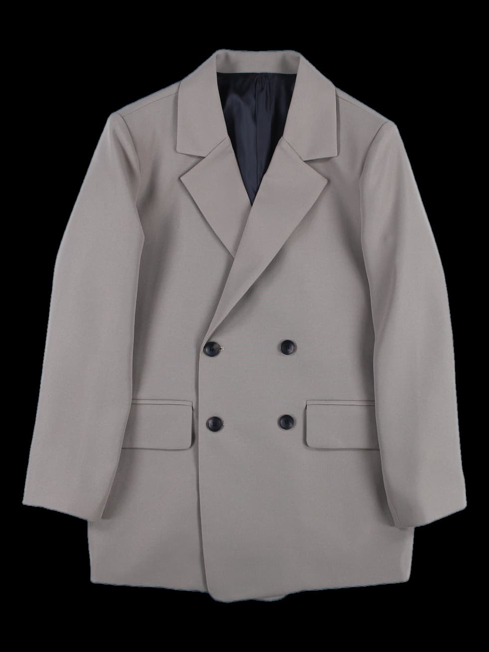 [남녀공용] 더블버튼 뒷트임 자켓