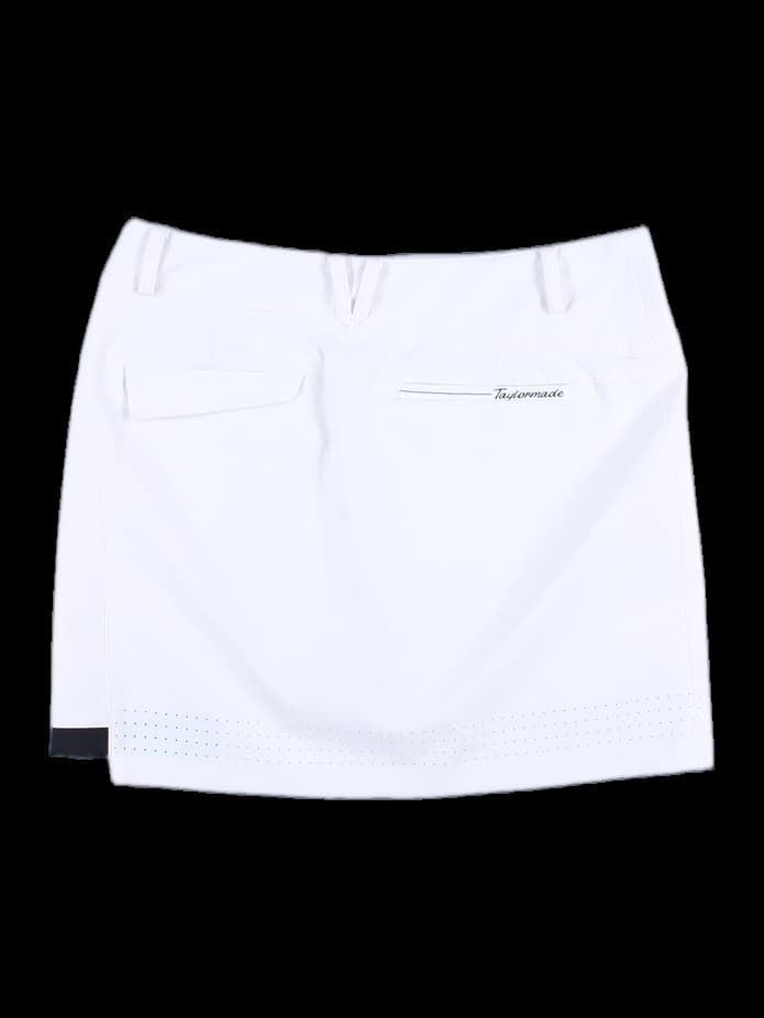 밑단 펀칭 디테일 스커트