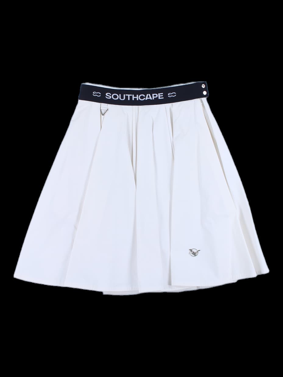 밴딩 핀턱 스커트