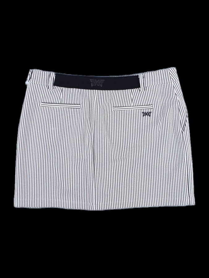 밴딩 스트라이프 스커트