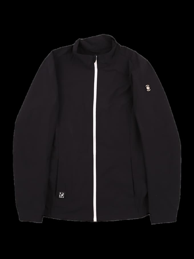 하이넥 슬림 집업 자켓