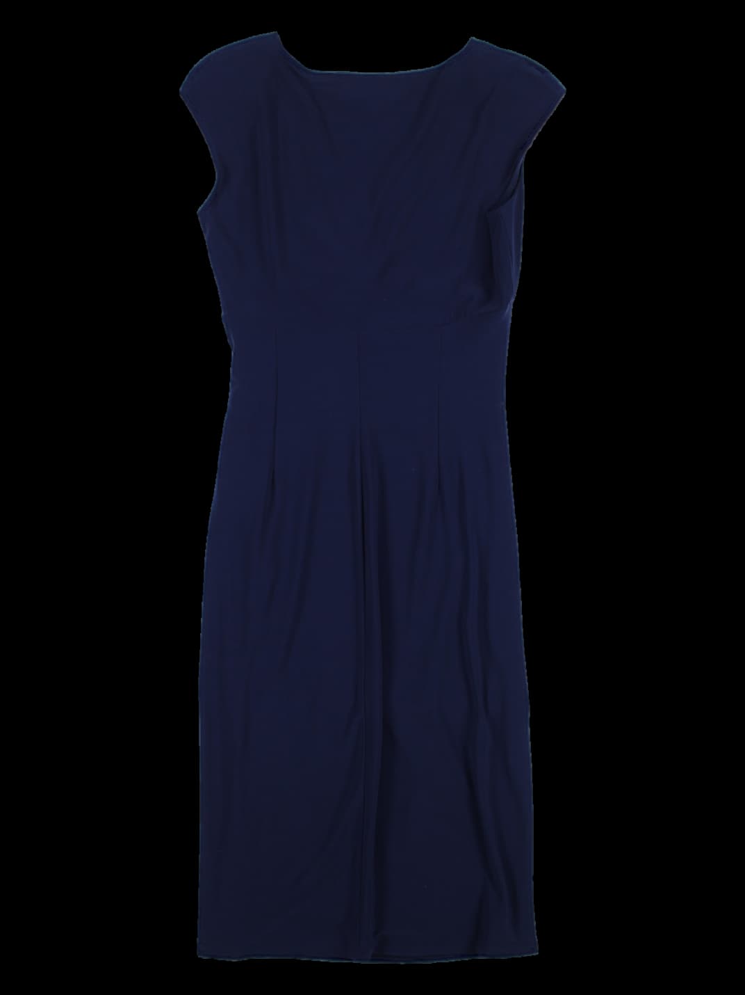 랩 사이드 셔링 민소매 원피스