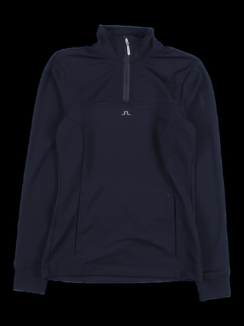 기모 골프 반집업 티셔츠