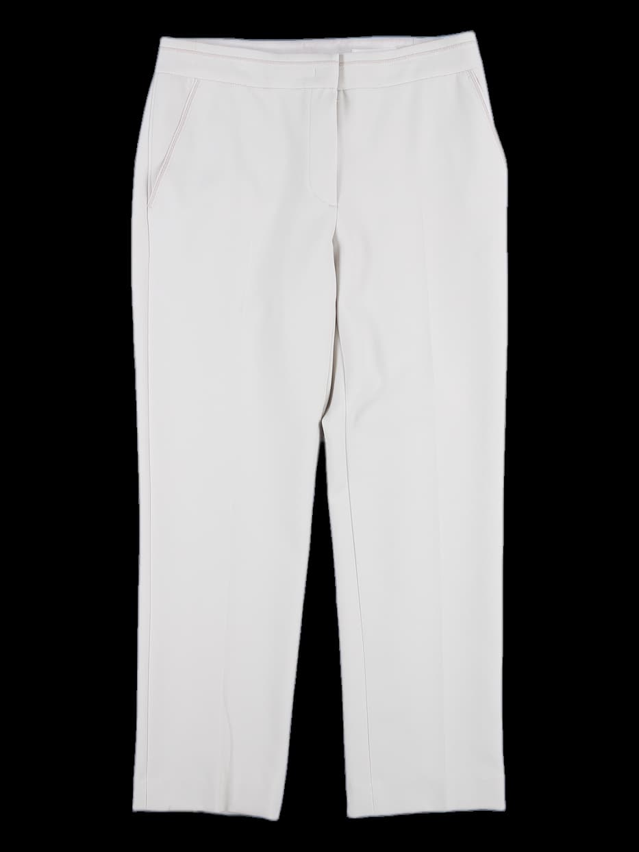 뒷 절개 라인 슬랙스 바지