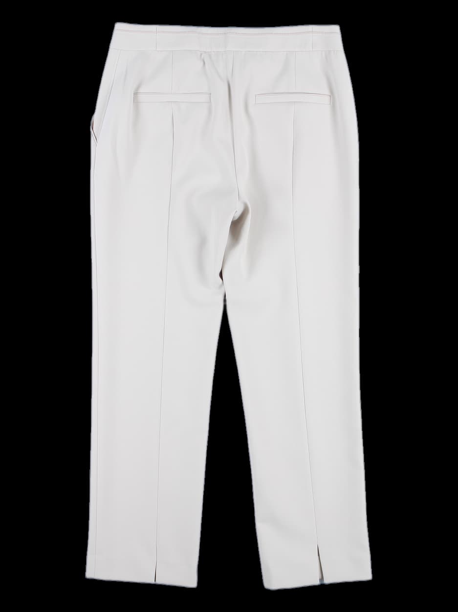 뒷 절개 라인 슬랙스 바지