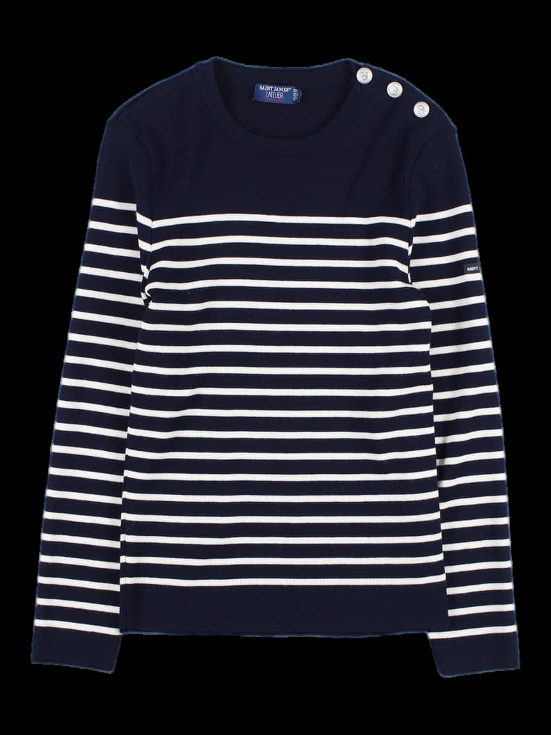 스트라이프 니트