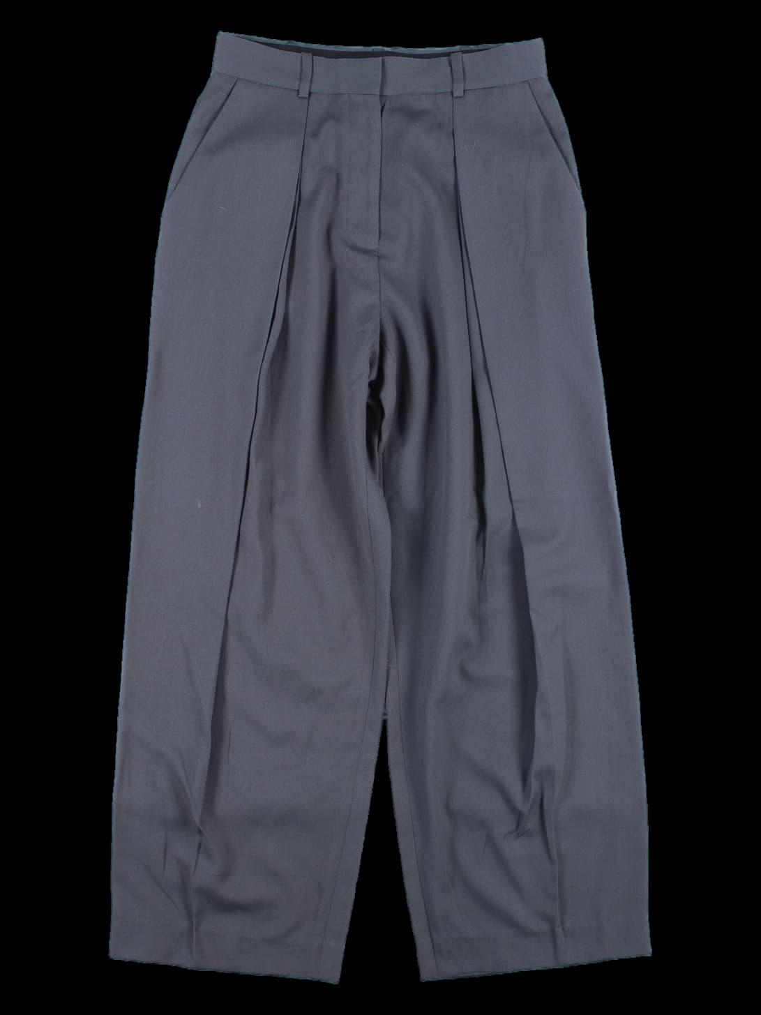 핀턱 와이드 팬츠