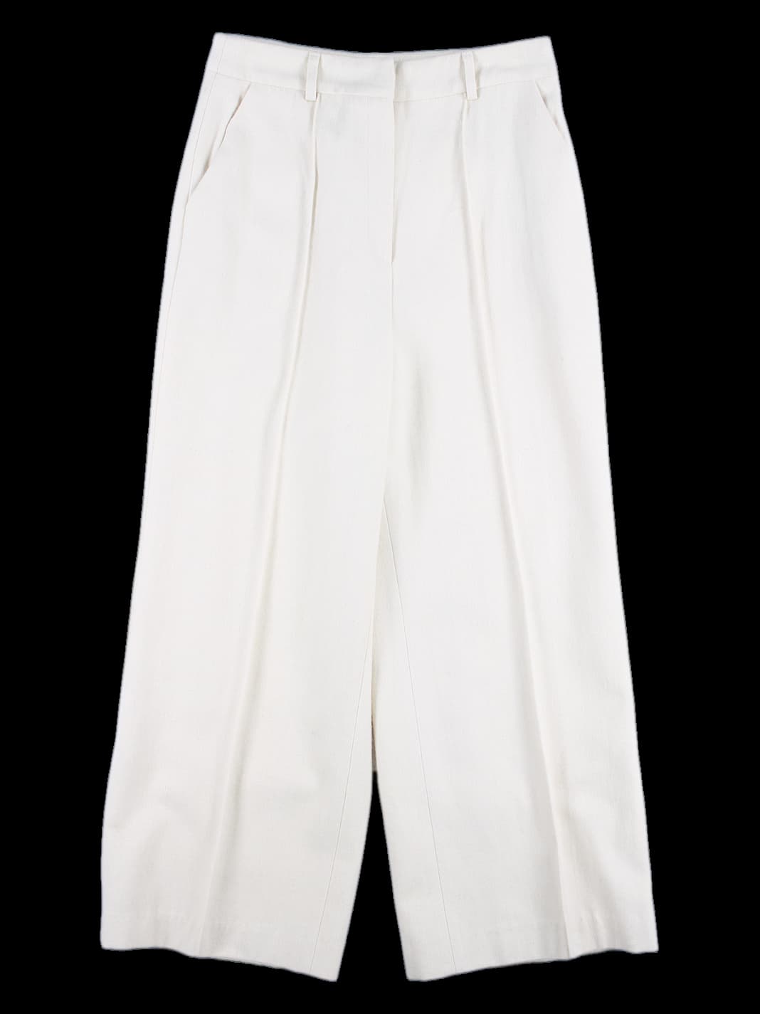 핀턱 와이드 팬츠