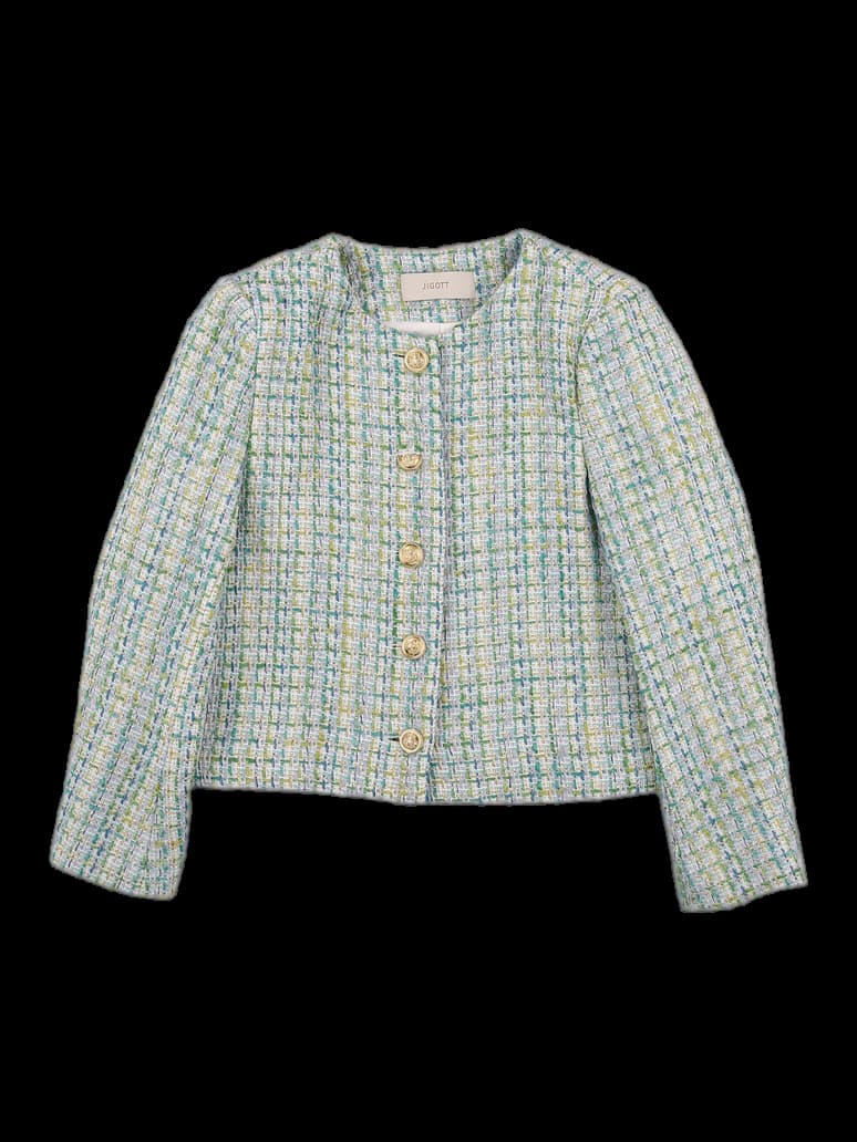 캐주얼 트위드 자켓