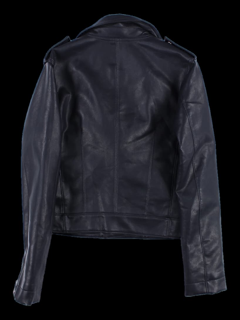 [새상품] 페이크 레더 자켓