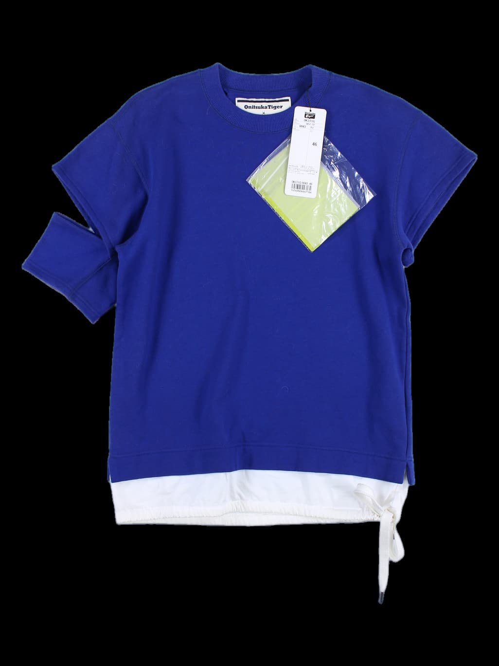 [새상품] 스웨트 반팔 티