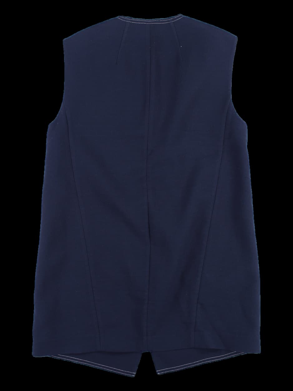 브이넥 정장 조끼