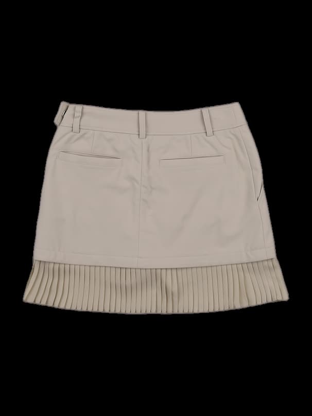 스트레치 플리츠 스커트