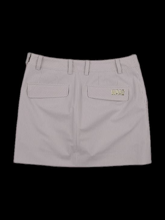 스트레치 스트라이프 스커트