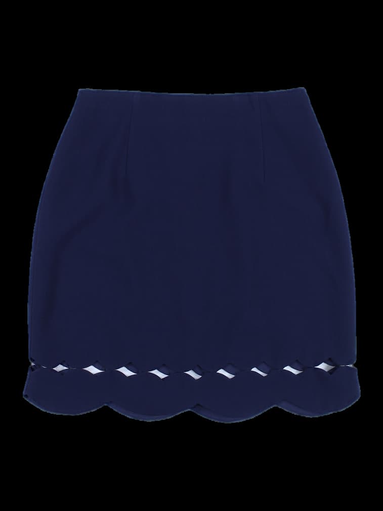 펀칭 미니 스커트