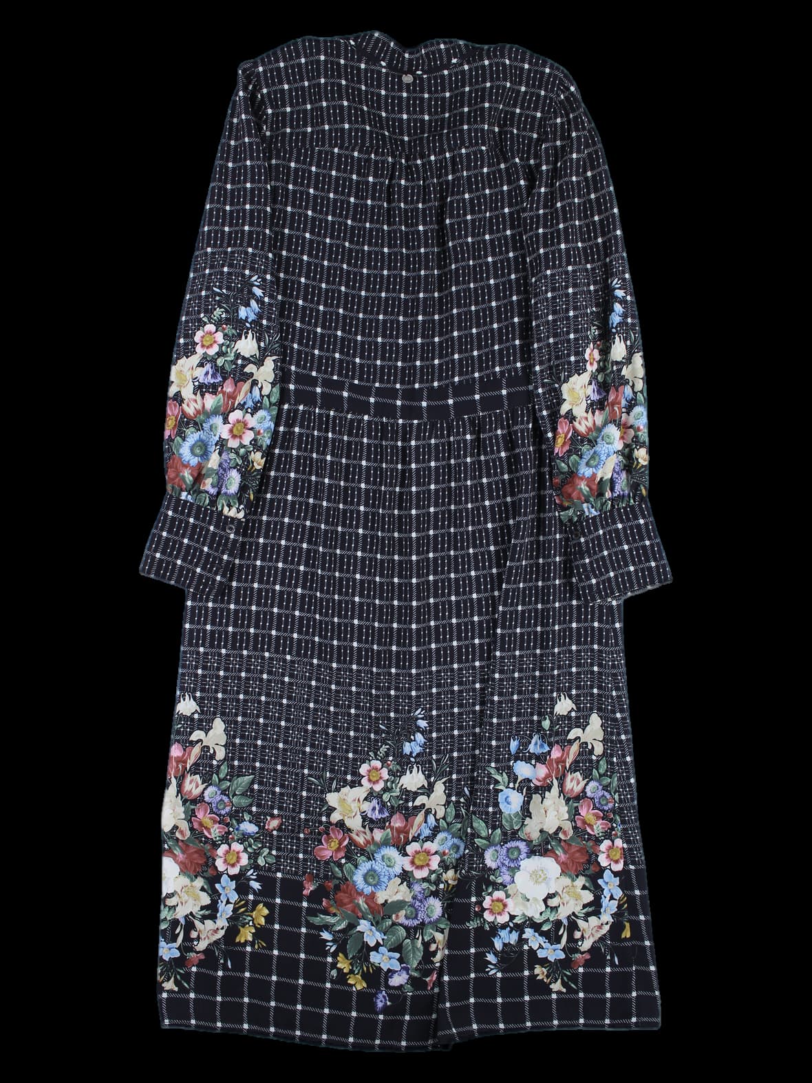 프린팅 롱 원피스