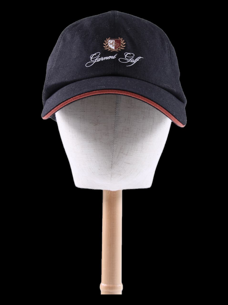 로고 포인트 캡 모자