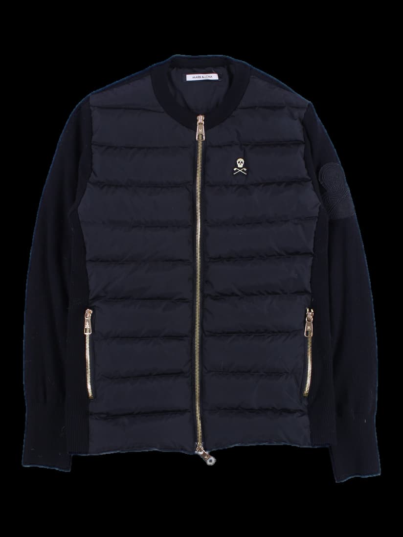 니트 패딩 점퍼