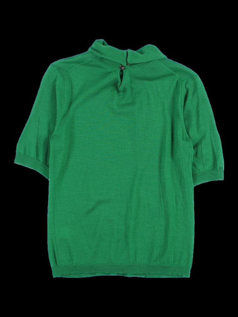 니트 후드 반팔티