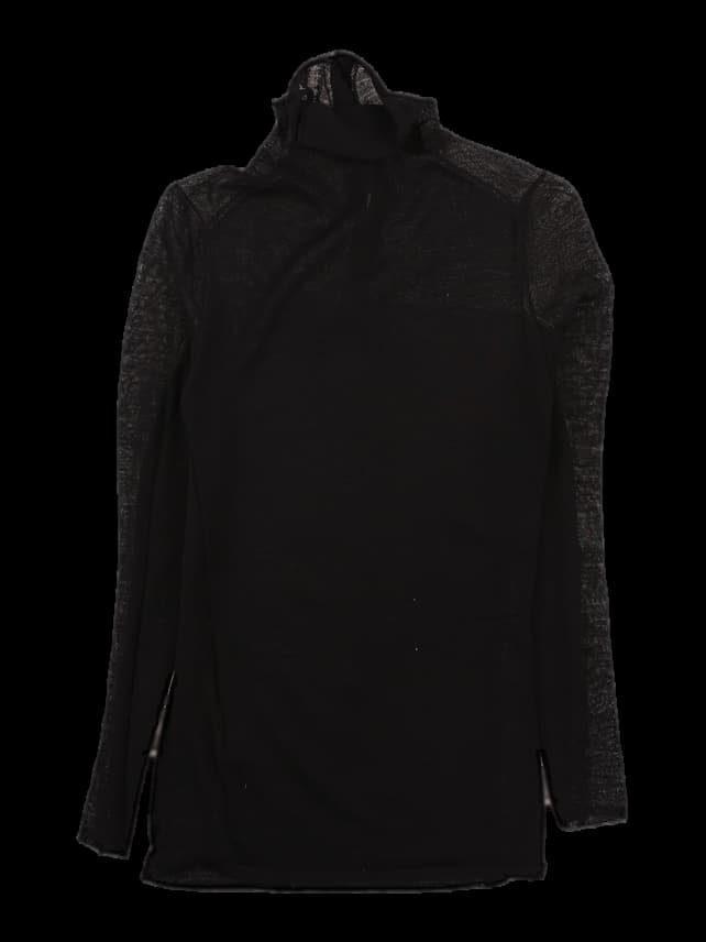 니트 긴팔 카라 티셔츠