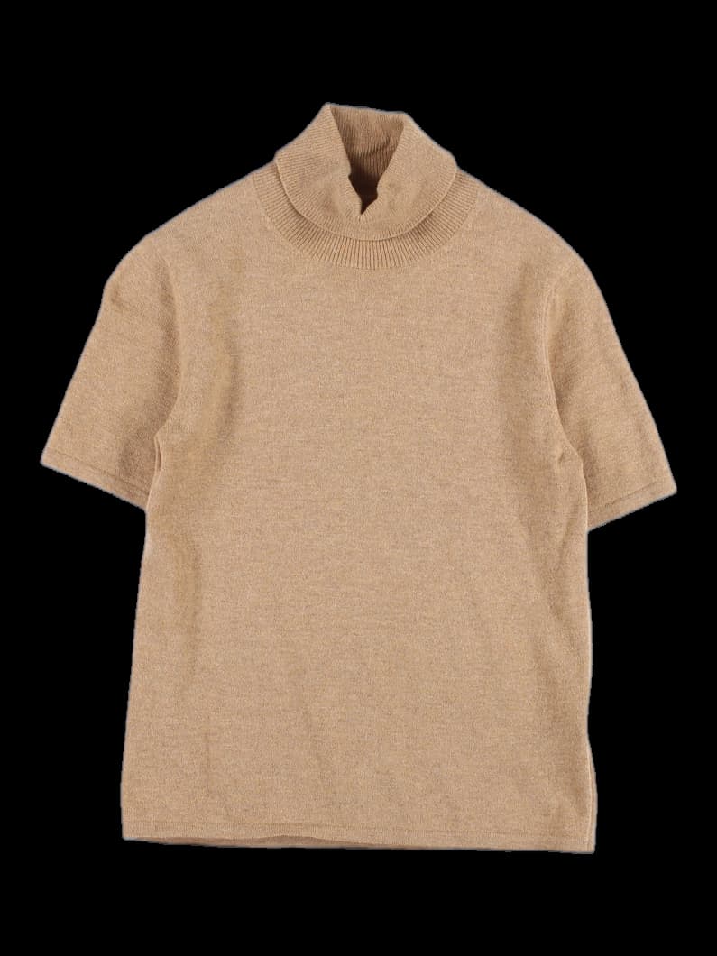 목폴라 반팔 니트