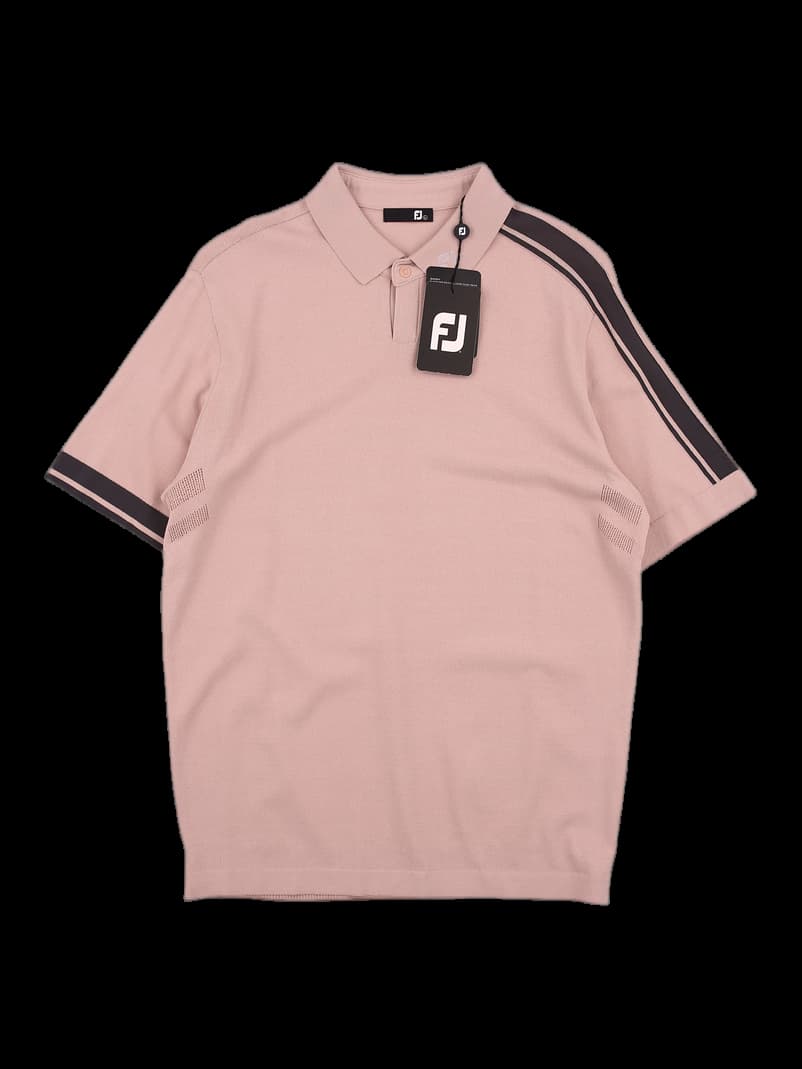 [새상품][2024][남성] 반팔카라니트