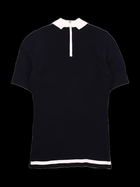 여성 반팔카라니트