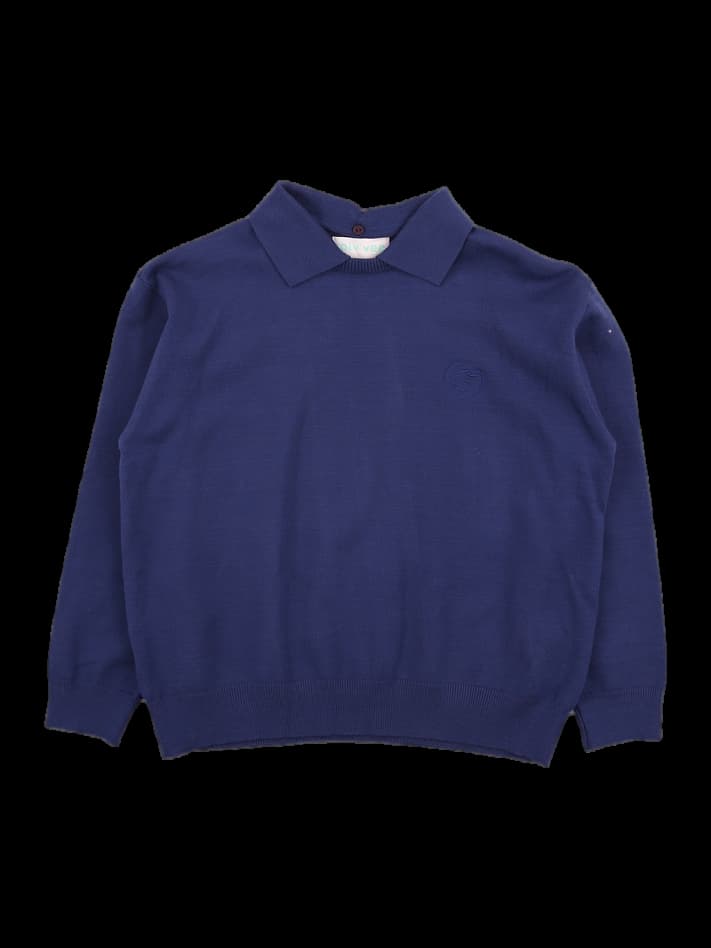 긴팔 카라 니트