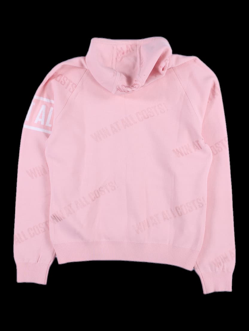 여성 집업 후드 니트