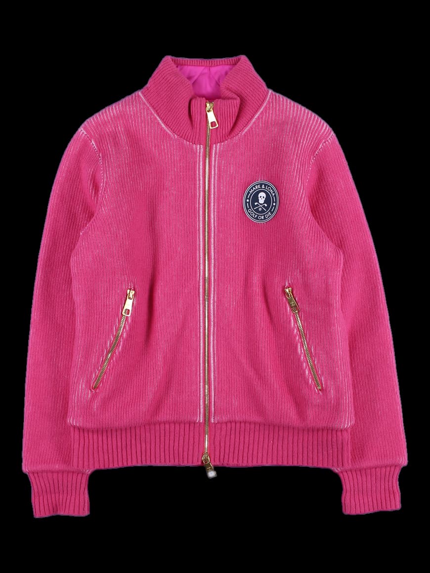 여성 니트 집업 자켓