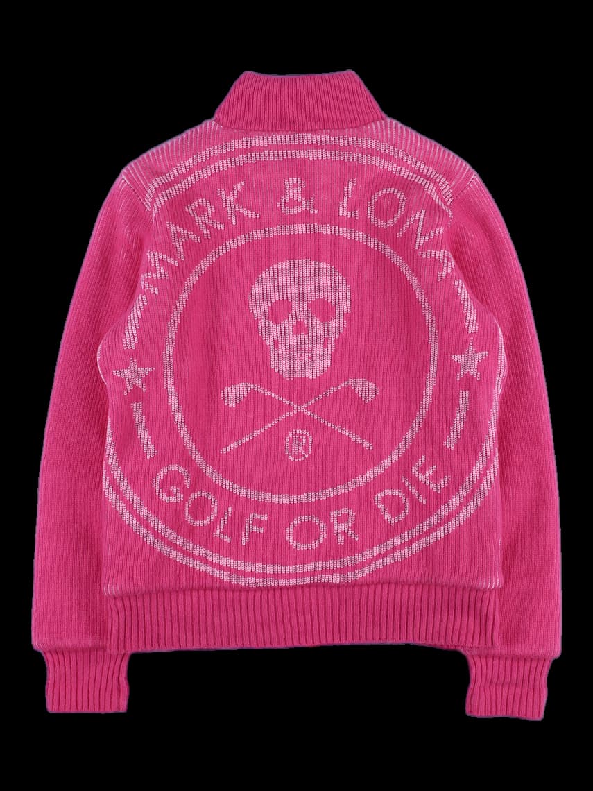 여성 니트 집업 자켓