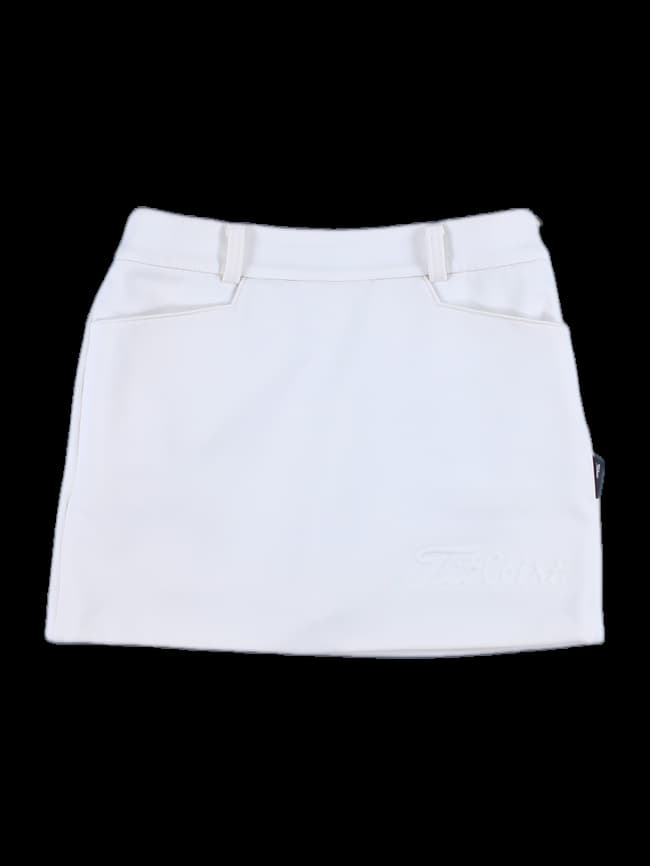 로고 골프 스커트