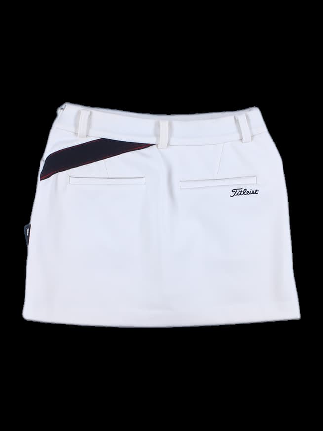 로고 골프 스커트