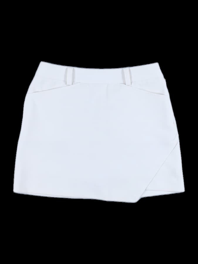 면 골프 스커트