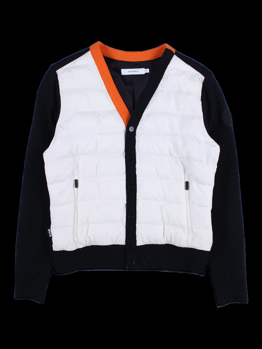 니트 경량 패딩