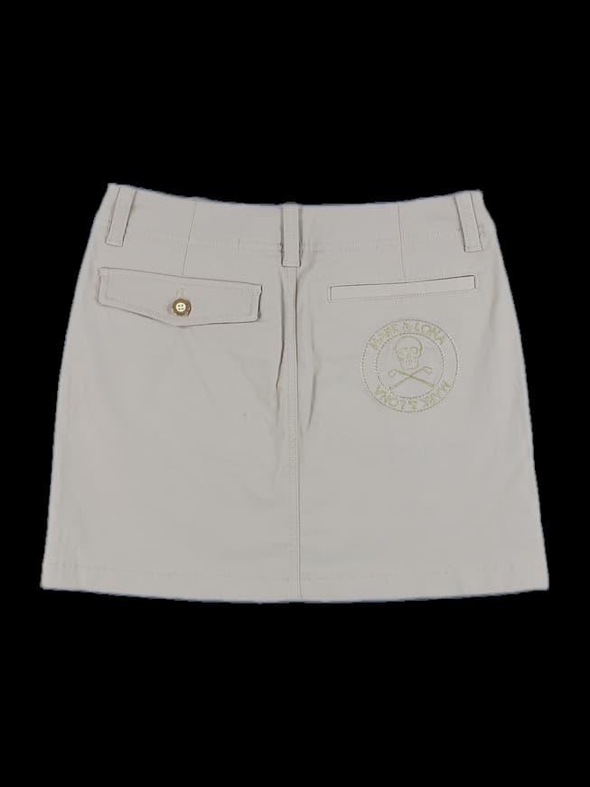 면 골프 스커트