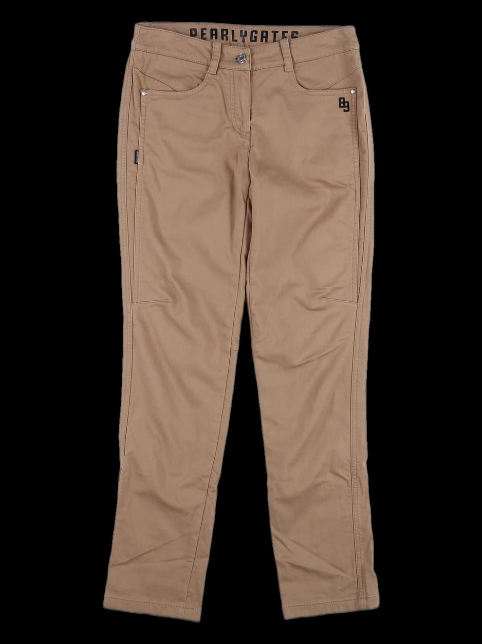 면 스트레이트 팬츠