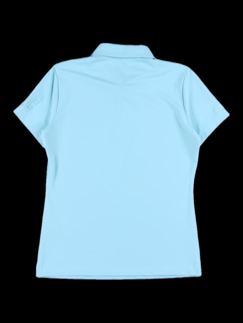 여성 반팔 카라티