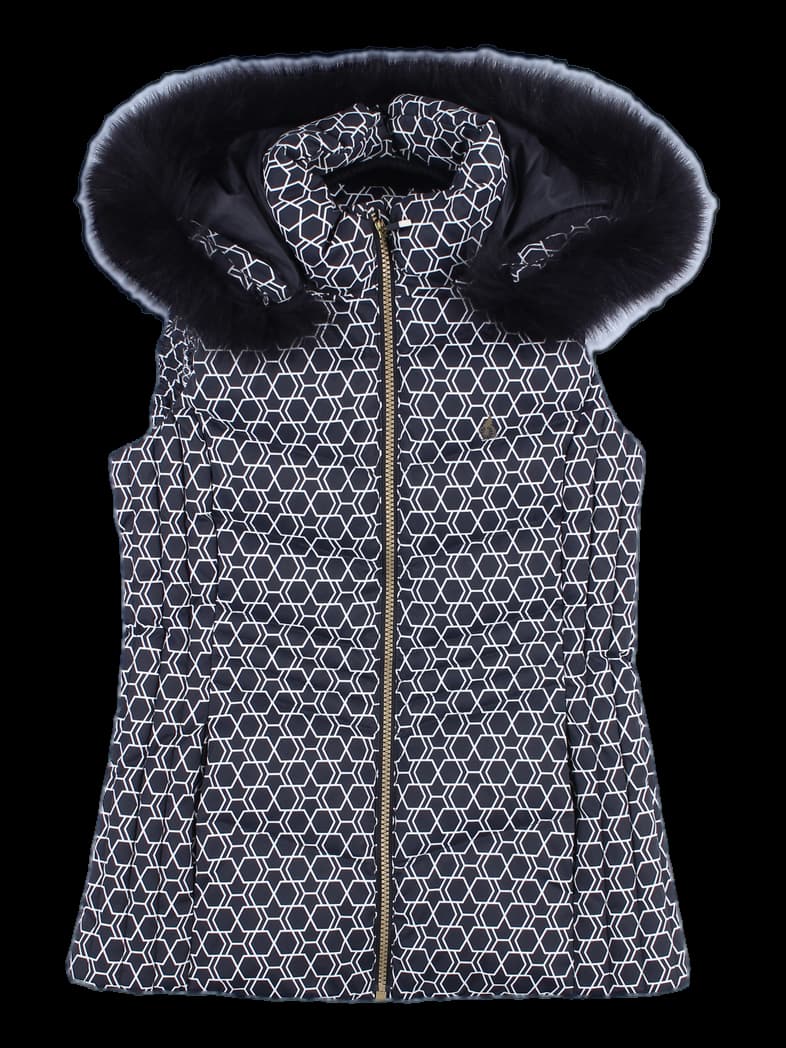 하프 패딩 베스트